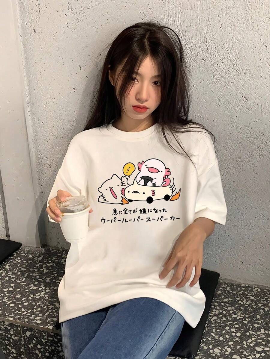 Women T-Shirts - White - View 1