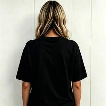 Disney Mickey And Minnie Couple T-Shirt Disney Cartoon T-Shirt Disneyland Honeymoon Round Neck Casual And Comfortable Couple T-Shirt Ladies Oversized - 女士T卹 - 查看 4