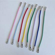 1pc Solid Color Phone Lanyard, Minimalist PU Wrist Strap Daily Gift Phone Charm - Multicolor - View 4