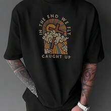 T-shirts för män - Svart - Visa 6