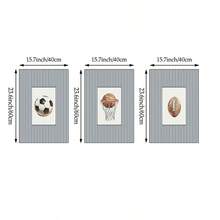 1/3件裝運動牆面藝術復古足球、籃球、美式足球條紋帆布海報，適合男孩青少年臥室、遊戲室、男孩私人空間裝飾，無框 - 彩色 - 查看 20