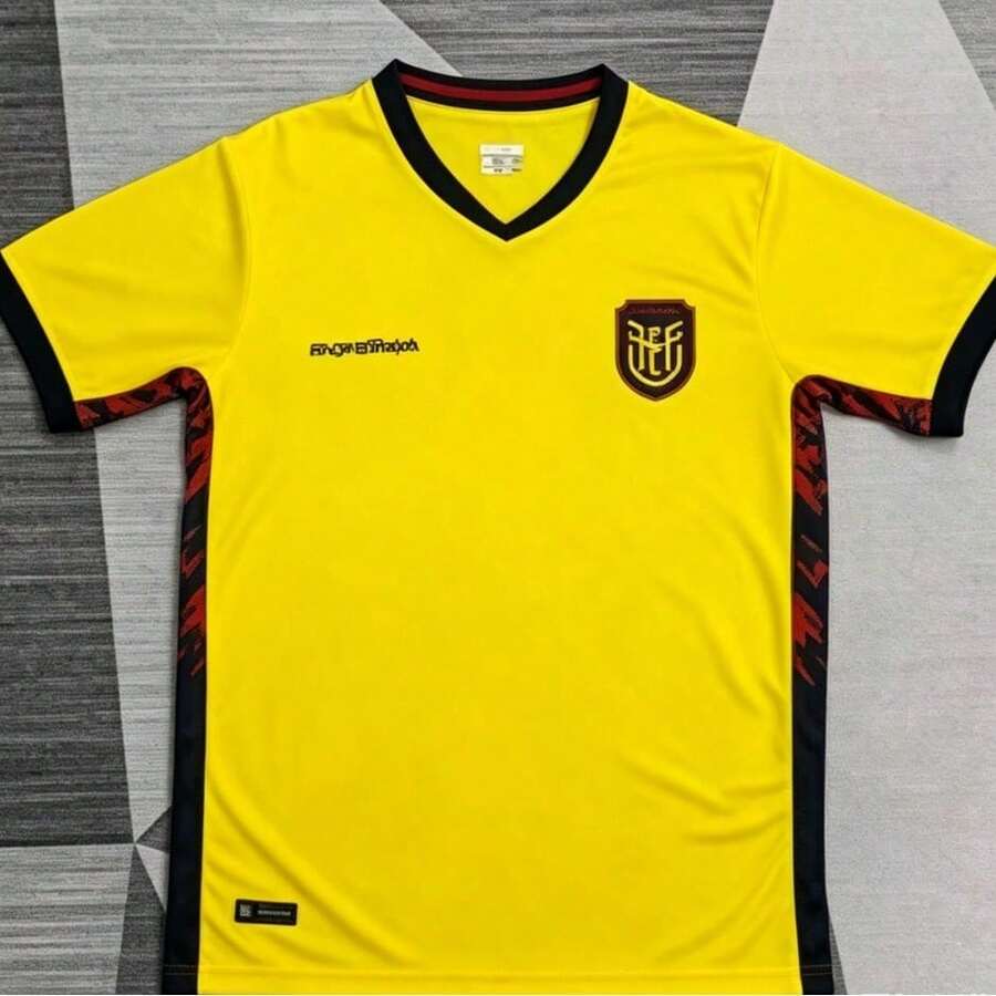 ANOT Ecuador 2026 Home Kit (Amateur Version) - 黑色 - 查看 1