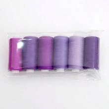 6色聚酯纖維縫紉線套組，多色選擇適用於手工縫紉、機器縫紉、拼布、刺繡、塔式線，DIY手工縫紉配件，袋裝 - 多色 - 查看 13