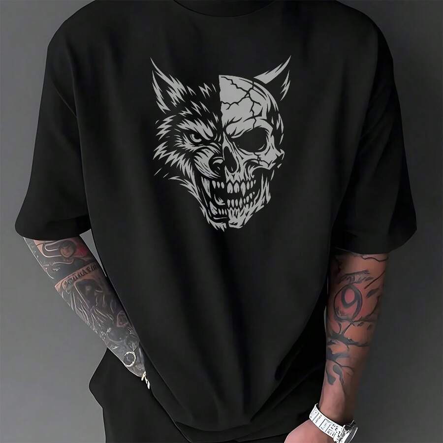 Camisetas de hombre - Negro - Ver 1