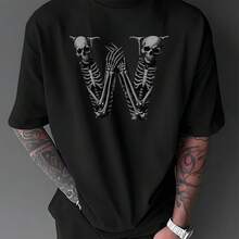 Men T-Shirts - Black - View 6