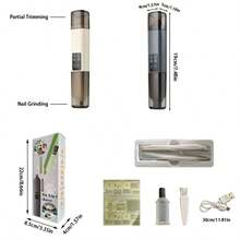 Rechargeable 2-In-1 Pet Grooming Kit With 19mm Blade, Low Noise 60dB, Suitable For Cats And Dogs - Hair Trimming And Nail Polishing Grooming Set - View 3