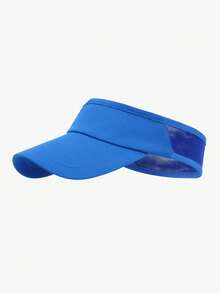 1pc Multi-Color Lightweight Breathable Sports Visor Hat, Women's Outdoor Sun Protection Ponytail Cap, Quick-Dry Mesh Tennis Fitness Hat,Holiday,Festival - Lightweight Visor - View 21