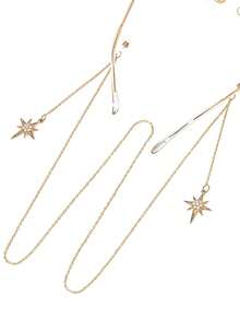 1pc Fashion Glasses Chain, Available In Gold Or Silver Color, Suitable For Women And Men Fashion Glasses, Fashion Eyewear Accessory - Multicolor - View 10