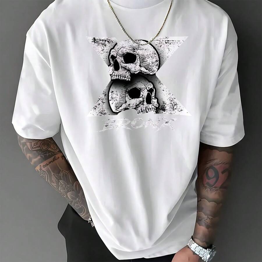 Men T-Shirts - 白色 - 查看 1