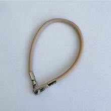 1pc Solid Color Phone Lanyard, Minimalist PU Wrist Strap Daily Gift Phone Charm - Multicolor - View 12