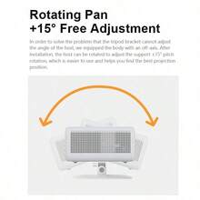 Microwear FPZ-101 Portable Projector Stand, Adjustable Angle, Desktop Stand, Projector Video Stand, Supports Up To 4KG, Quick Installation, Free Installation Tool Kit - View 7
