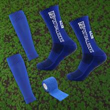 1 Set Match Equipment Kit (Grip Football Leg Warmers + Sock Sleeves + Sports Bandage), Durable And Wear-Resistant, High-Quality Fabric - Multicolor - View 11