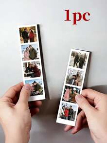 Personalized Photo Fridge Magnets, Photo Magnetic Stickers, Customized Photo And Text Fridge Magnets, Customized Photo Fridge Magnet Set - Durable Magnetic Backing - Home Decor Gift, Suitable For Photo Gifts, Anniversary Gifts And Party Decorations - Multicolor - View 11