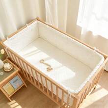 1 buah Pagar Pengaman Terintegrasi untuk Tempat Tidur Bayi, Strip Anti Benturan Empuk, Pagar Samping Tempat Tidur Bayi, Pagar Pengaman Beludru Lembut untuk Tempat Tidur Bayi, Bantalan Lembut Bordir Kartun untuk Bayi Baru Lahir, Strip Anti Benturan untuk Anak-anak, Pagar Pengaman Anti Jatuh - Pelindung kasur Bean Plush - View 7