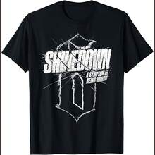 Shinedown Shattered Logo T-Shirt - Black - View 1