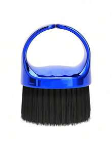 Professional Barber Cleaning Brush With Soft Bristles Neck Hair Dusting Tool For Hair Salons And Home Use Durable Handle - Multicolor - View 8