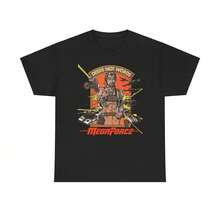 Megaforce Deeds Not Words 1982 Movie T-Shirt - Royal Blue - View 1