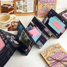 Foldable Multi-Panel Photo Frame, DIY Graduation Collage Photo Album, 2026 Class Desktop Display Souvenir, Graduation Party Decoration, Ideal Graduation Gift For Father's Day And Eid Al-Adha, Student Commemorative Exchange Keepsake - Color - View 4