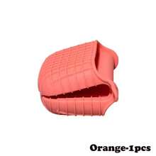 Insulated Plaid Silicone Anti-Scald Oven Mitts, Baking Oven Microwave Plate Gripper, Non-Slip Heat-Resistant Hand Clips - View 10