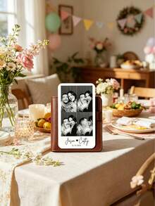 1pc Customized Wallet Card, Couple Photo Card, Personalized Wallet Insert Card, Perfect Gift For Husband, Boyfriend Or Partner, Birthday Gift, Father's Day Gift - Multicolor - View 7