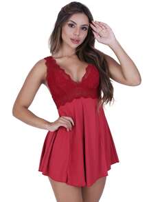 Biografia da Moda Women Nightgowns & Sleepshirts - Red - View 3