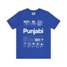 Punjabi Ingredients Shirt | Funny Unisex T-Shirt With  Design | 100% Cotton Graphic Tee | Unique Gift For Punjabi Friends. 100% Cotton. - 秋季(29.09 新元 - 50.92 新元) - 查看 2