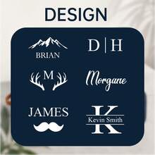 Personalized Canvas Toiletry Bag, Groomsman Gift, Travel Accessory, Letter Embroidered Makeup Bag - Multicolor - View 9