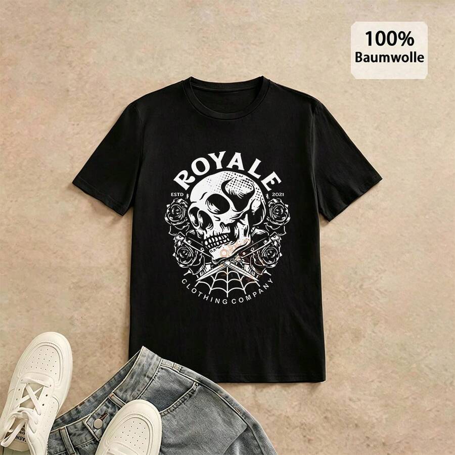 T-shirts för män - Svart - Visa 1
