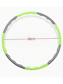 1pc 6-Section Detachable Stainless Steel Weighted , Exercise For Slimming, Waist Shaping, Fitness Equipment, Christmas Gift, Suitable For Women, Men And Beginners - Multicolor - View 14