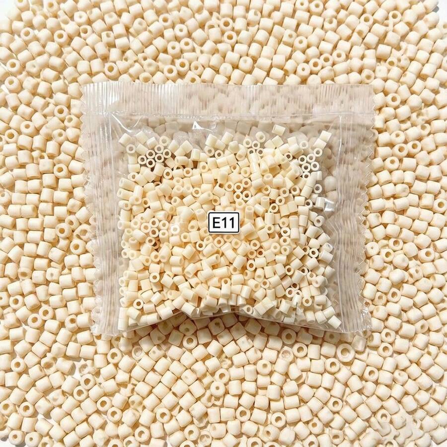 1000顆/包 Fusion Beads 拼圖補充包 2.6mm 1000顆 3D拼圖珠組,適用於DIY手工珠寶製作材料-高品質像素拼圖珠,適合創意手工藝 - E11 - 查看 1