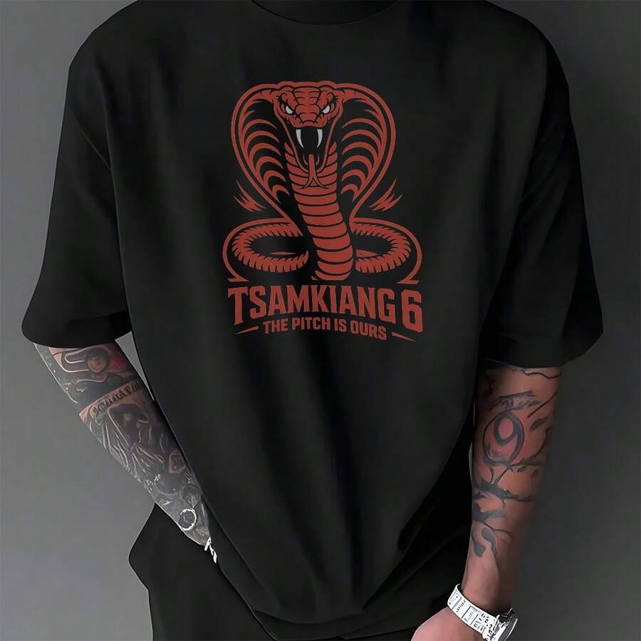Men T-Shirts - Black - View 1