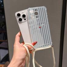 Funda de teléfono con ranura para tarjeta transparente, compatible con iPhone, Galaxy, Honor, Tecnoo y otros modelos, funda trasera de silicona estilo billetera transparente, a prueba de golpes, impermeable, anti-caídas, anti-arañazos - Multicolor - Ver 5