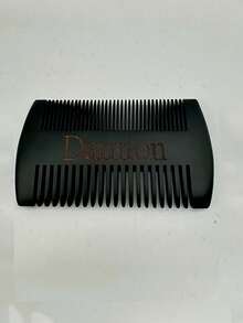 Custom Personalized Beard Brush And Comb, Personalized Men's Beech Wood Beard Brush And Comb,Wooden Hair Brush Laser Engraved,Double Sided Beard Comb,Lightweight Beard Grooming Tool,For Men's Gift, Father's Day,Home, Custom, Personalized, Unique - Multicolor - View 9