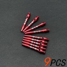 9支彩色雕花鋁合金2BA飛鏢鏢桿 - 金屬鏢桿 - 提升準確度與耐用性 - 彩色 - 查看 12