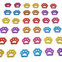 100 Adesivos Pet Patinhas Aplique Eva Lacinhos Petshop Banho e Tosa Cães e Gatos - Multicolorido - Visão 5