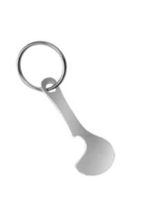 1Pc Metal Shopping Cart Token Keychain, Reusable Trolley Coin Key Ring With Cart Pattern, Universal Grocery Cart Unlock Tool, Portable & Durable, Ideal For Supermarket Shopping, Daily Errands, Travel, Gift For Shoppers, Essential Everyday Accessory - Multicolor - View 9