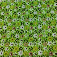 1pc Cute Country Style Floral Pattern Cotton Fabric, 7 Different Floral Colors, Soft And Breathable, Pre-Cut Fabric, Suitable For Patchwork, Sewing, Handmade DIY Projects And Home Decor. - Yellow - View 14