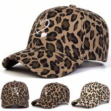 1pc Women's Heart Embroidery Leopard Print Baseball Cap, Street Fashion Hat, Outdoor Sun Protection Casual Cap For Spring Autumn Travel Beach,Summer - Multicolor - View 8