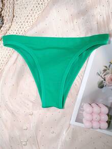 8pcs Plus Size Women's Panties - Soft Comfortable Elastic Sexy Triangle Briefs, Minimalist Design Skin-Friendly Simple, Suitable For Daily Home And Vacation Wear - Multicolor - View 4