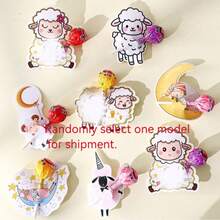 40pcs Sheep Shaped Lollipop Cards, Suitable For Eid, Weddings, Back To School Parties And Indoor Decor. It Also Includes Lollipop Decor Cards, Candy Packaging Cards And Lollipop Card Papers, Which Can Be Used For Gender Reveal Parties, Holidays, Weddings, Birthday Parties And Baby Shower Gifts. - A - View 12