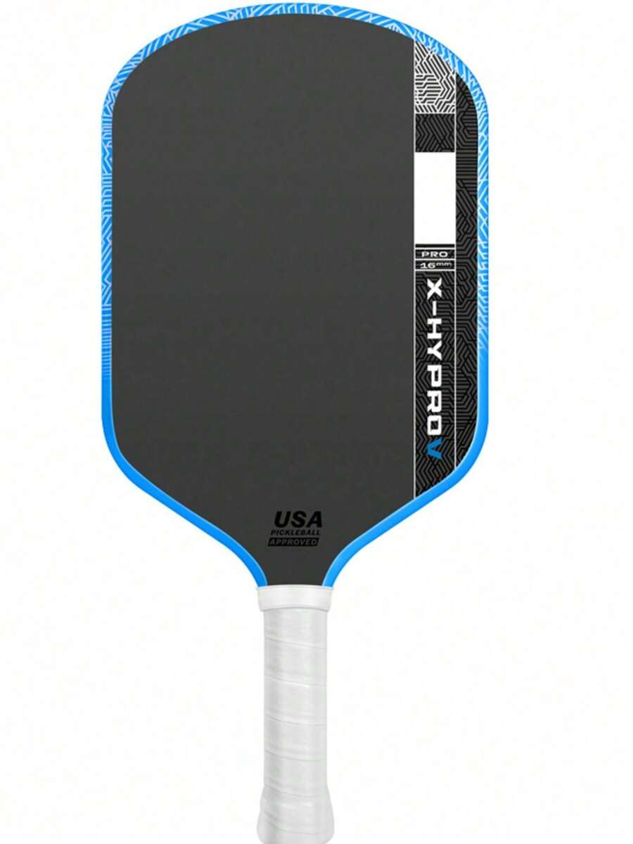 JOOLA Pro V Enhanced Table Tennis Racket - 16mm - Agassi Graf Perseus Original Color Carbon Fiber Textured Surface - Reinforced Frame And Power Core, , Excellent Ball Control, Lightweight Design - Agassi - View 1