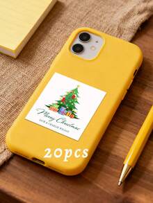 20/30/40/60pcs Personalized Christmas Stickers/Personalized Christmas Gift Labels/Santa Claus Gift Stickers/Merry Christmas Stickers/Christmas Labels/Christmas Gift Labels/Santa Claus Stickers/Envelope Seal Stickers/Personalized Christmas Stickers - Multicolor - View 32