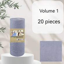 20 Rolls Reusable Super Absorbent Microfiber Cleaning Cloths - 7.9x7.9 Inches (20x20 Cm), With Holes, Super Absorbent, Scratch-Resistant, Machine Washable, Multi-Purpose Cleaning Towels Suitable For Home, Kitchen, Restaurant, Car Detailing - Cleaning Cloth - View 12