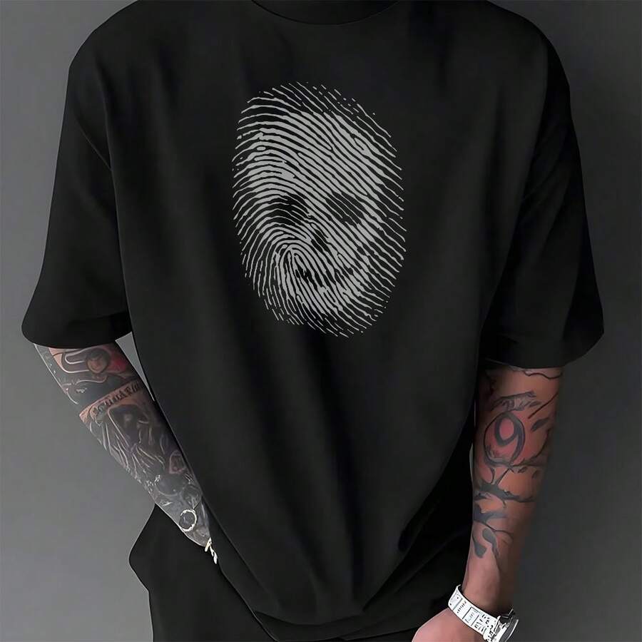 Camisetas de hombre - Negro - Ver 1