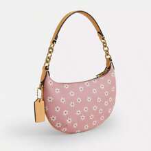 Coach Women's Mini Payton Chain Top Handle Bag - 粉紅色多色 - 查看 6