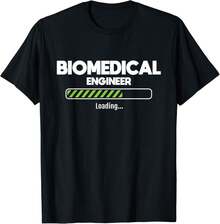 Biomedical Engineer Loading - Biomed Major Medical Engineer Gift Unisex T-Shirt - Black - View 1
