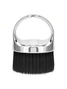 Professional Barber Cleaning Brush With Soft Bristles Neck Hair Dusting Tool For Hair Salons And Home Use Durable Handle - Multicolor - View 3