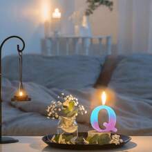 - Moldes de resina para letras, molde de resina epoxi del alfabeto Q capital, moldes gruesos de silicona 3D para hacer letras, arte de letras, manualidades, hacer velas, fiestas, decoracin - Alphabet Q + Tamaño estándar - Ver 8