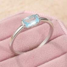 A Vintage Minimalist Copper Hand-Carved Jewelry Ring, Suitable For Women To Wear In Bohemian Style. - Silver - View 7