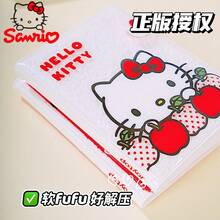 Sanrio Hello Kitty Funda de Cuaderno de Peluche Impermeable 64K Planificador Diario Agenda Papelería - Multicolor - Ver 4
